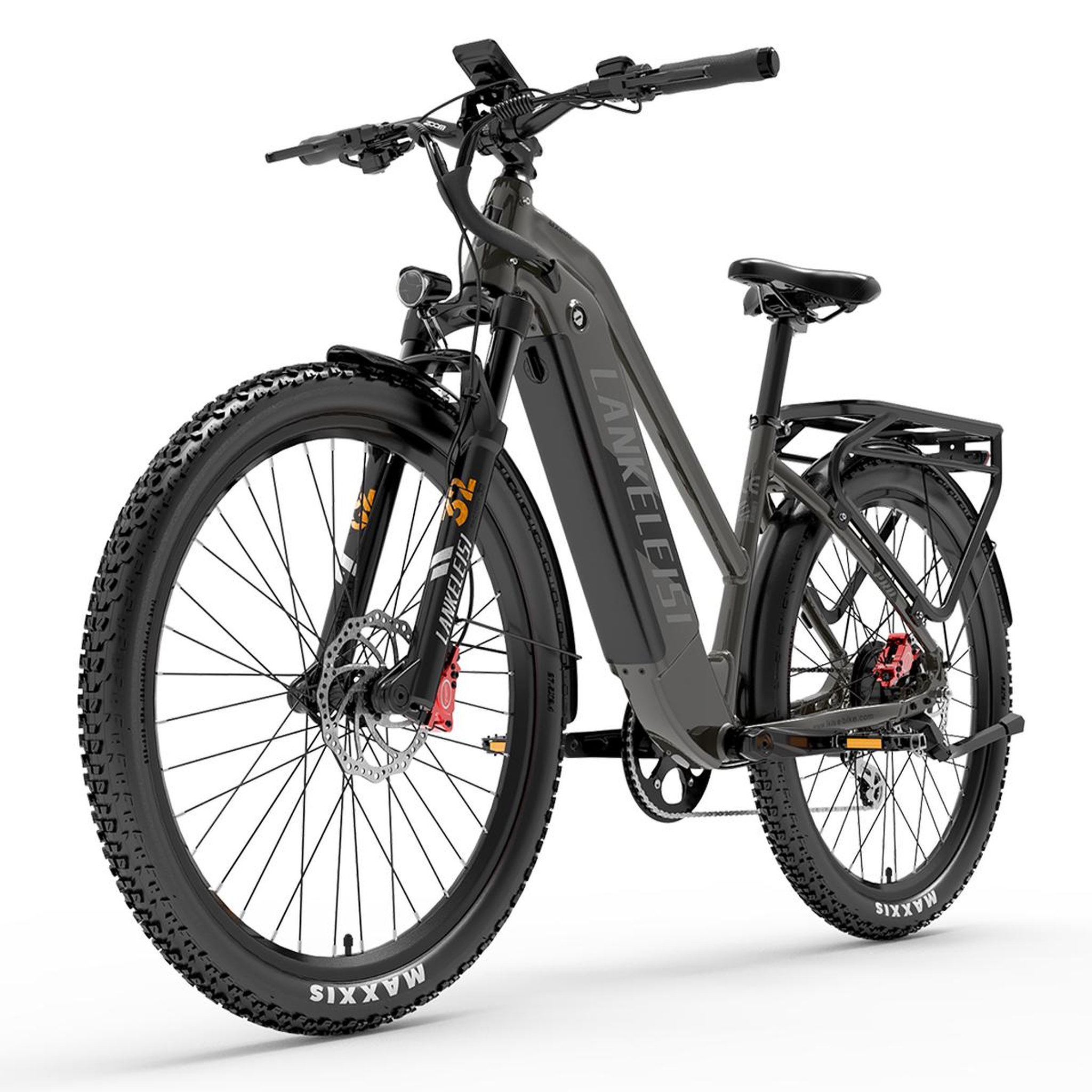 Voir la diapositive 2 : LANKELEISI Vélo électrique urbain Lankeleisi MX600PRO