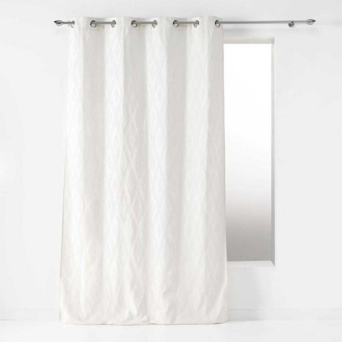 Paris Prix Rideau à Œillets Imprimé  Mezaline  140x260cm Naturel