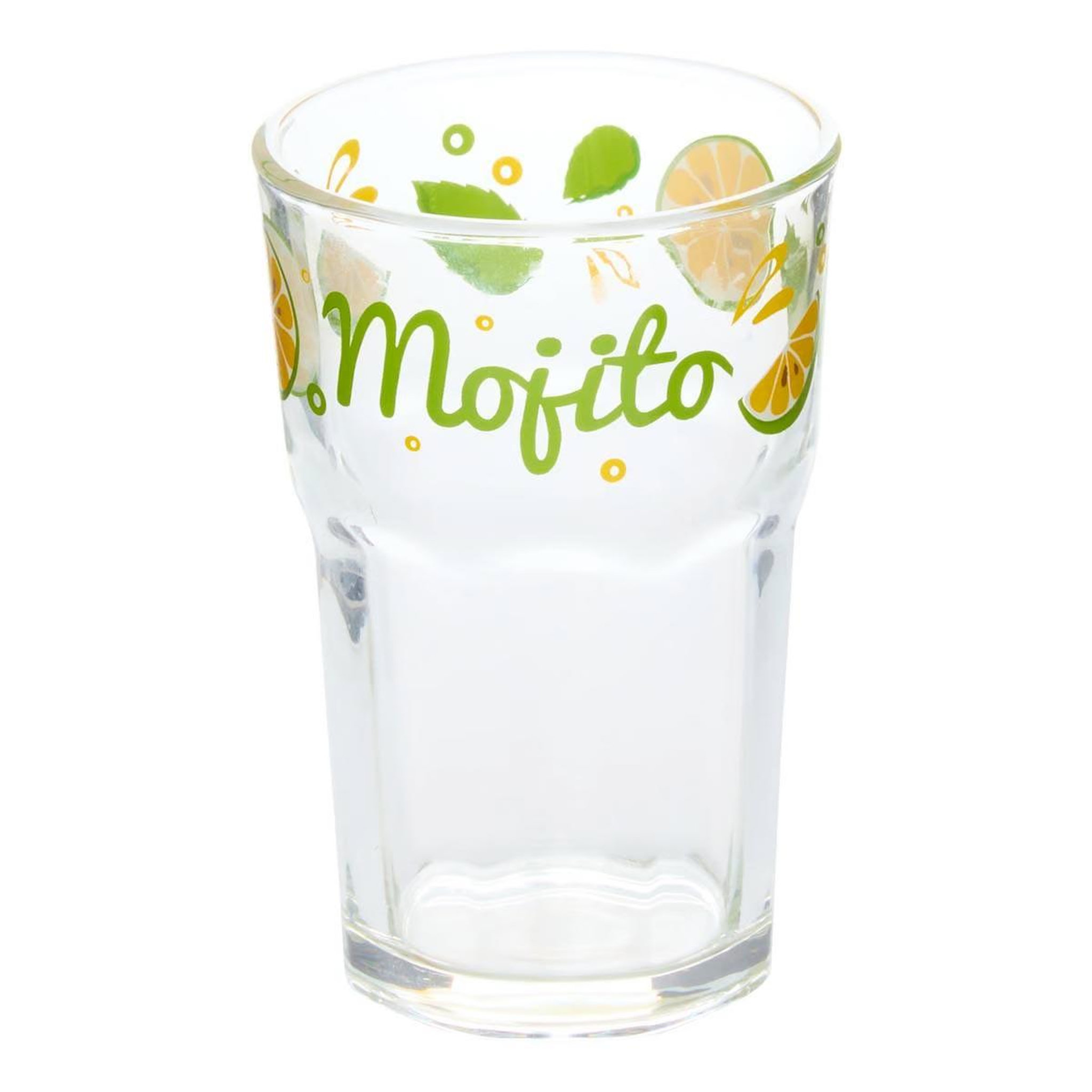Voir la diapositive 2 : SECRET DE GOURMET Lot de 6 gobelets à mojito  stella  30cl transparent