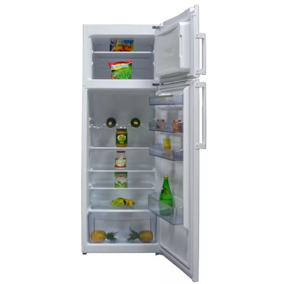 QiLive Réfrigérateur 2 portes R2PQ305, 305 L, Froid Statique