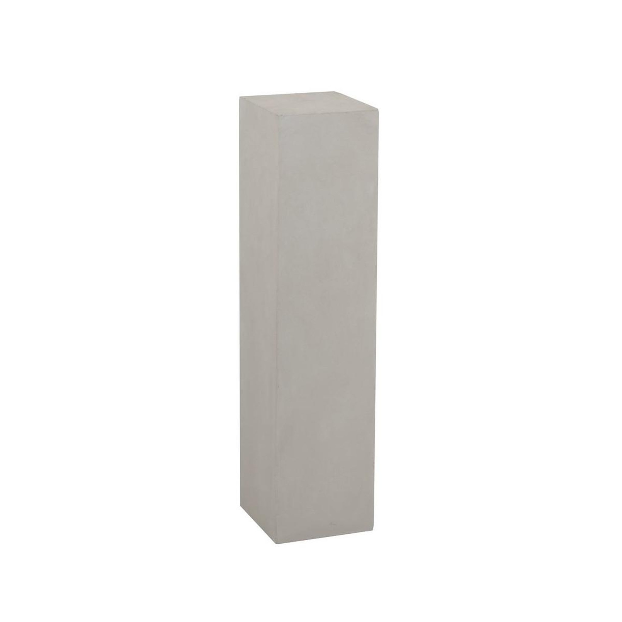J-LINE Sellette décorative  rectangulaire  101cm gris