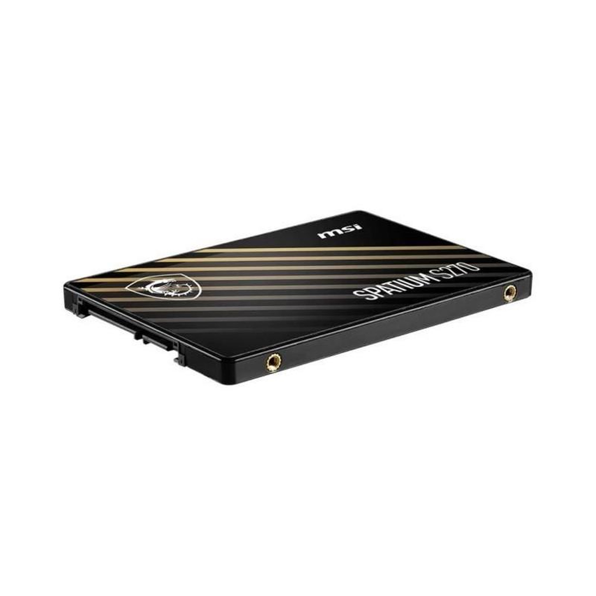 Voir la diapositive 4 : MSI MSI - SPATIUM S270 - SSD interne - 480Go - SATA 2.5
