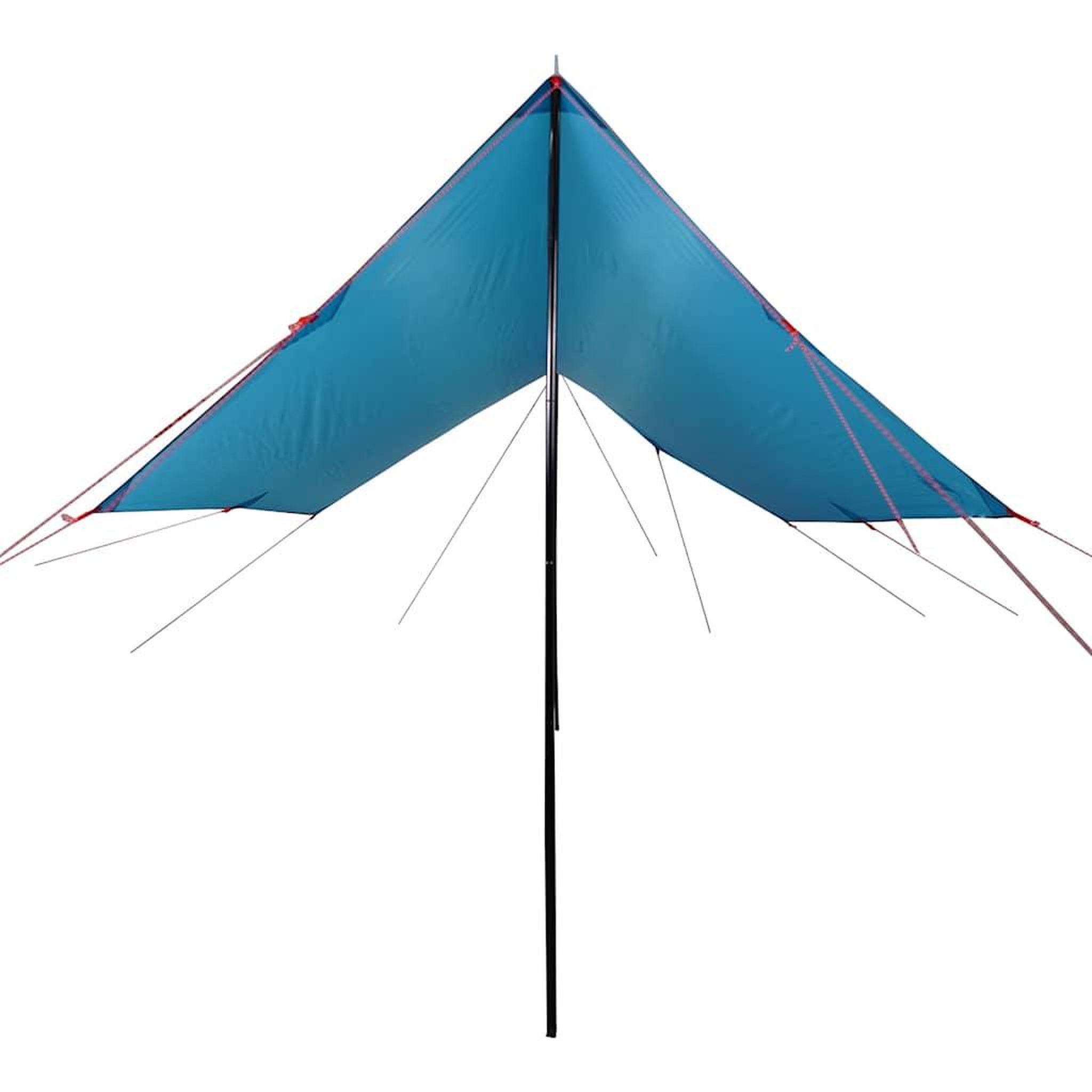 Voir la diapositive 3 : VIDAXL Bache de camping bleu 460x305x210 cm impermeable