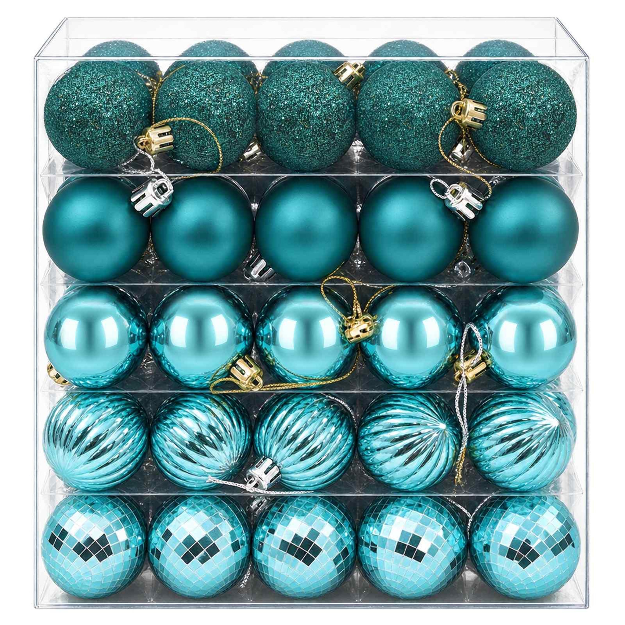 Voir la diapositive 4 : VIDAXL Ensemble de boules de Noël 100 pc Vert 4 cm Polystyrene