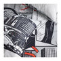 Voir la diapositive 4 : Today Parure de lit - TODAY - JAVA - 2 personnes - 240x220 cm - Coton - Imprimé Manga - Blanc