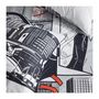 Voir la diapositive 4 : Today Parure de lit - TODAY - JAVA - 2 personnes - 240x220 cm - Coton - Imprimé Manga - Blanc
