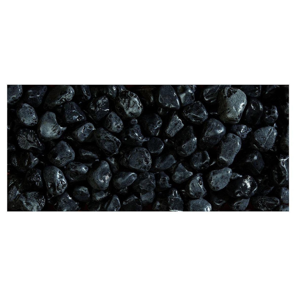 GRANULATI ZANDOBBIO GALETS MARBRE NOIR 40/60MM SAC 20 KG