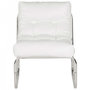 Voir la diapositive 2 : Paris Prix Fauteuil Design  Clip  76cm Blanc