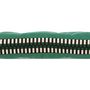 Voir la diapositive 4 : ATMOSPHERA Galette de chaise matelassée MALAKITE - Vert cèdre