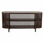 Voir la diapositive 2 : Paris Prix Console 2 Niveaux en Bois  Gavya  160cm Brun Foncé