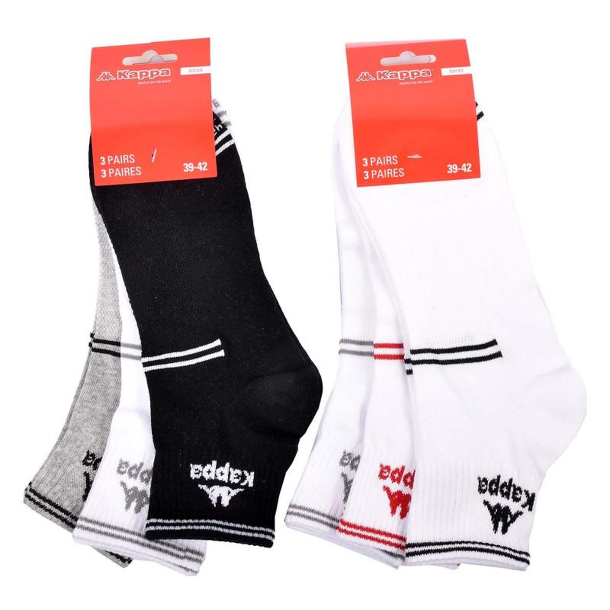 Voir la diapositive 4 : KAPPA Chaussettes KAPPA QUARTER