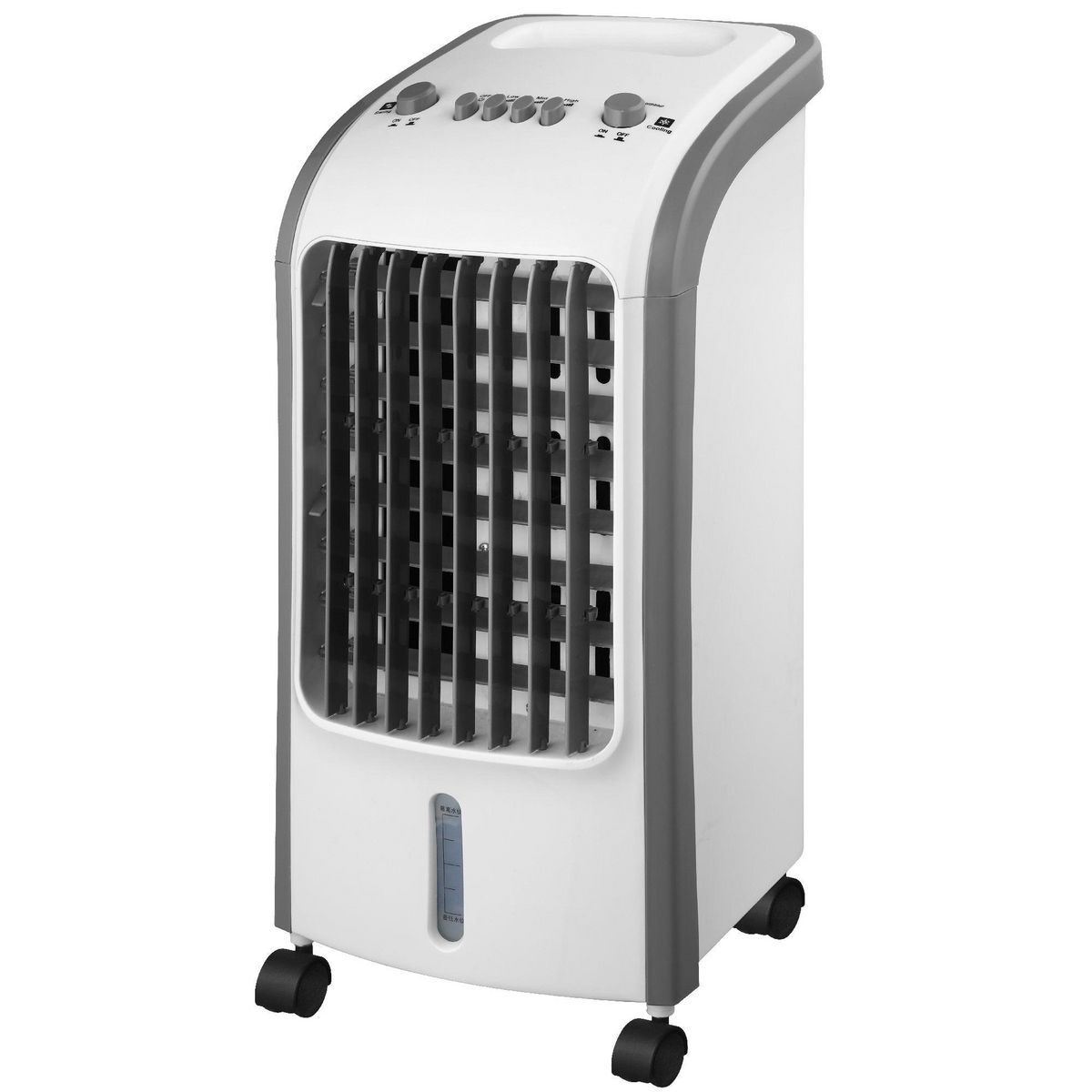 KALIA Rafraichisseur d'air humidificateur BARROW Blanc ABS 80W