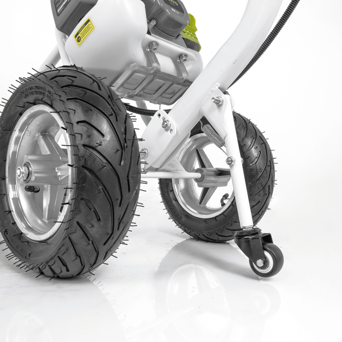 VITO Débroussailleuse thermique 52cm³ à roues Lame Ø 255 mm Autonomie 1h30 VITO