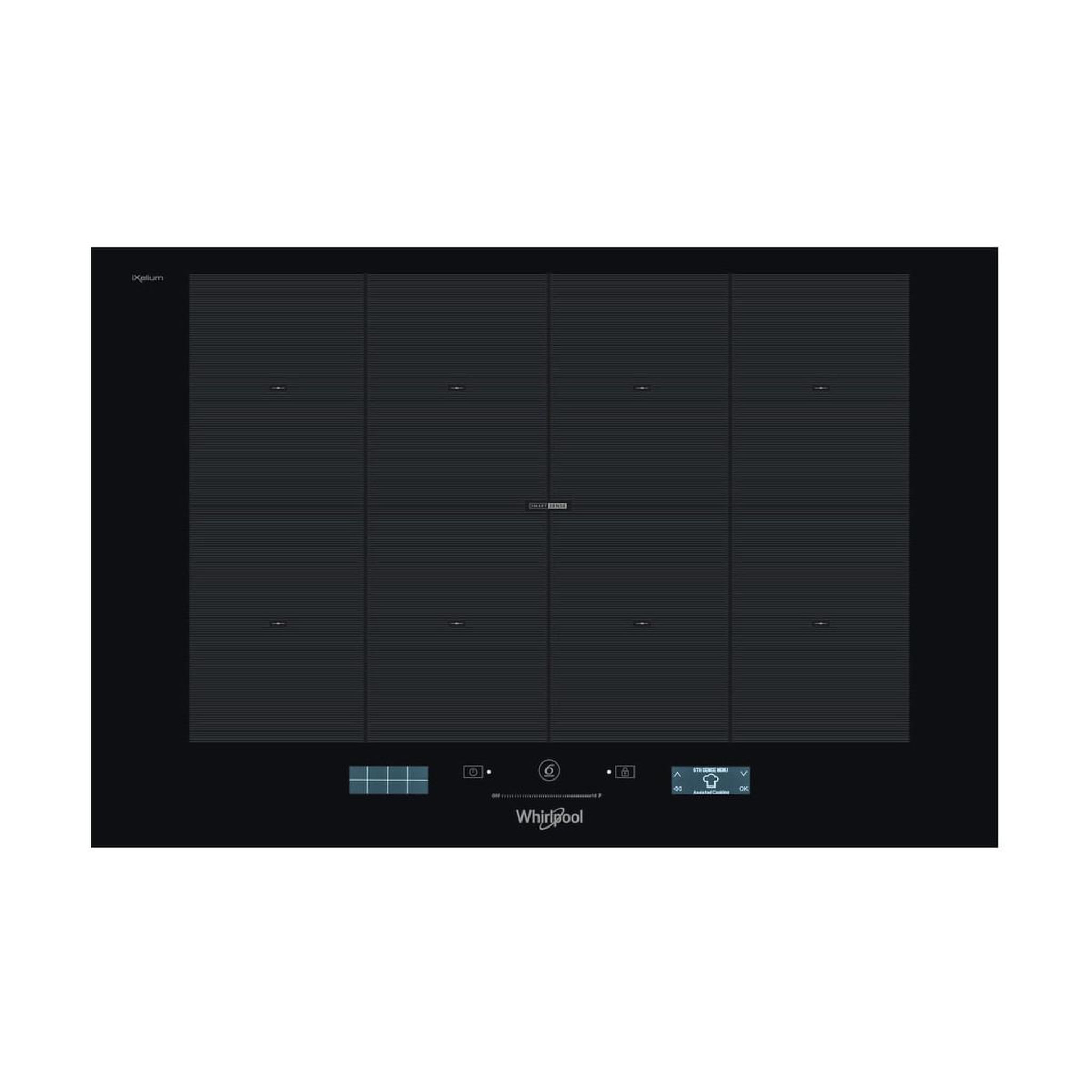 Voir la diapositive 2 : Whirlpool Whirlpool Plaque cuisson induction 8 feux - SMP778C/NE/IXL -