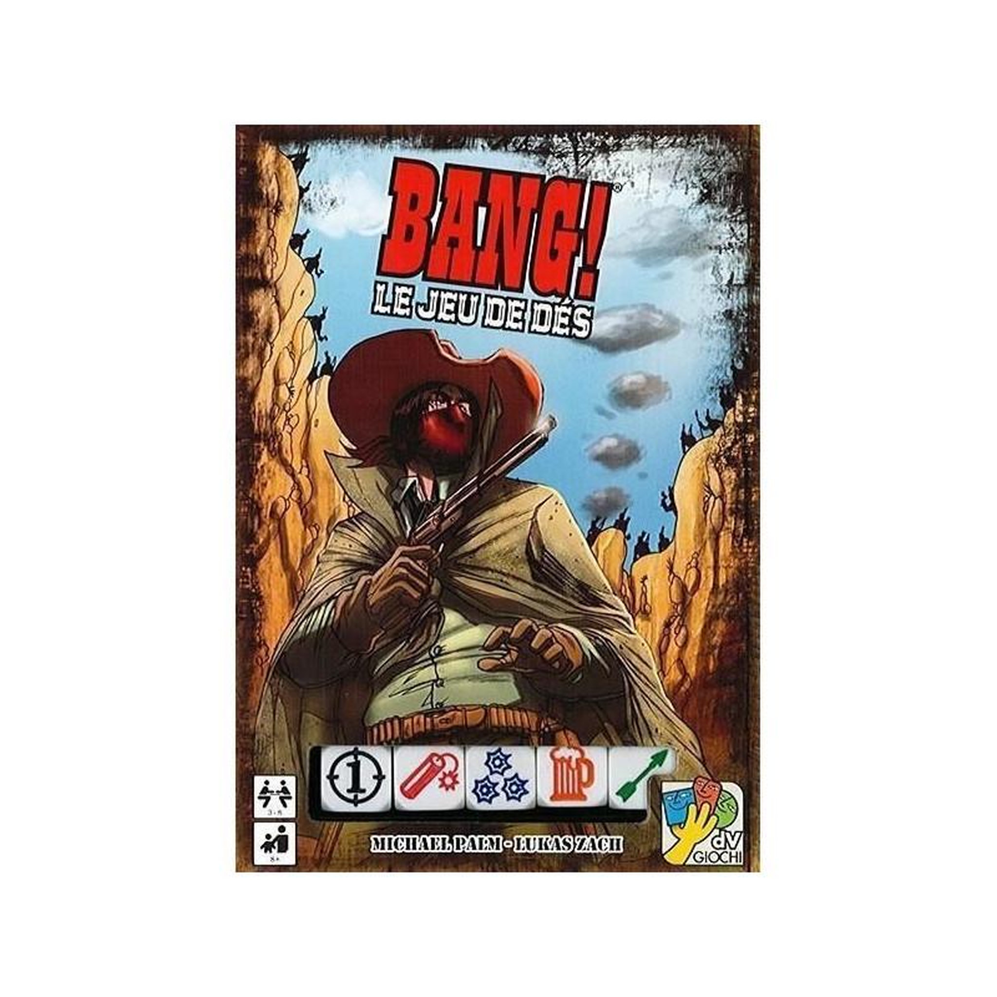 Voir la diapositive 2 : Asmodee ASMODEE - Bang ! Le jeu de des - Jeu de societe - A partir de 8 ans