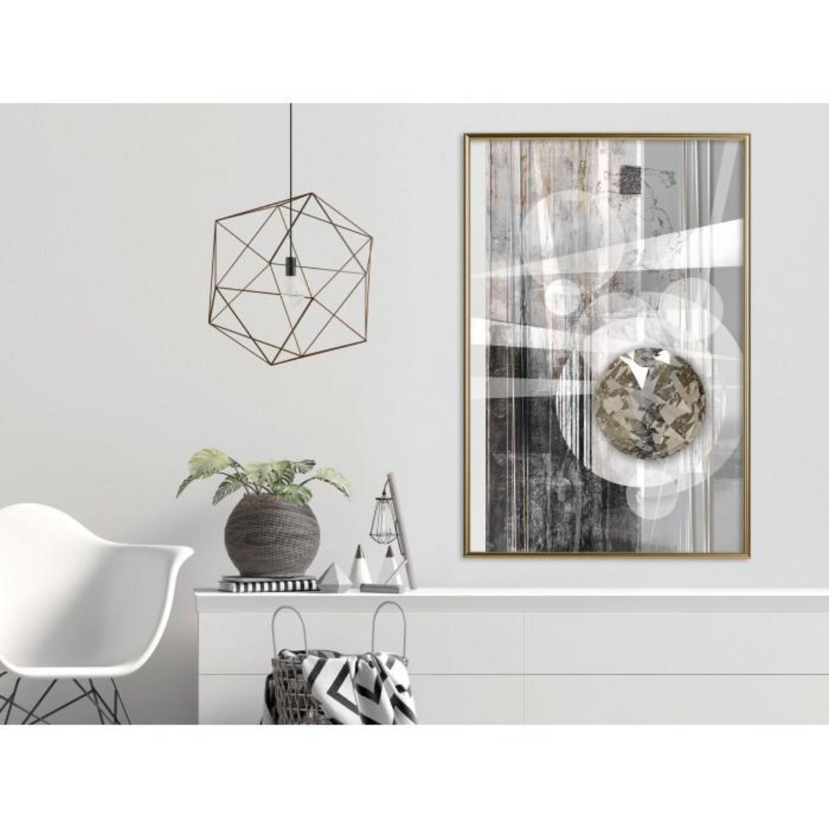 Paris Prix Affiche Murale Encadrée  Hidden Diamond