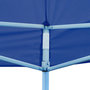Voir la diapositive 5 : VIDAXL Tente de reception pliable bleue 3 x 6 m