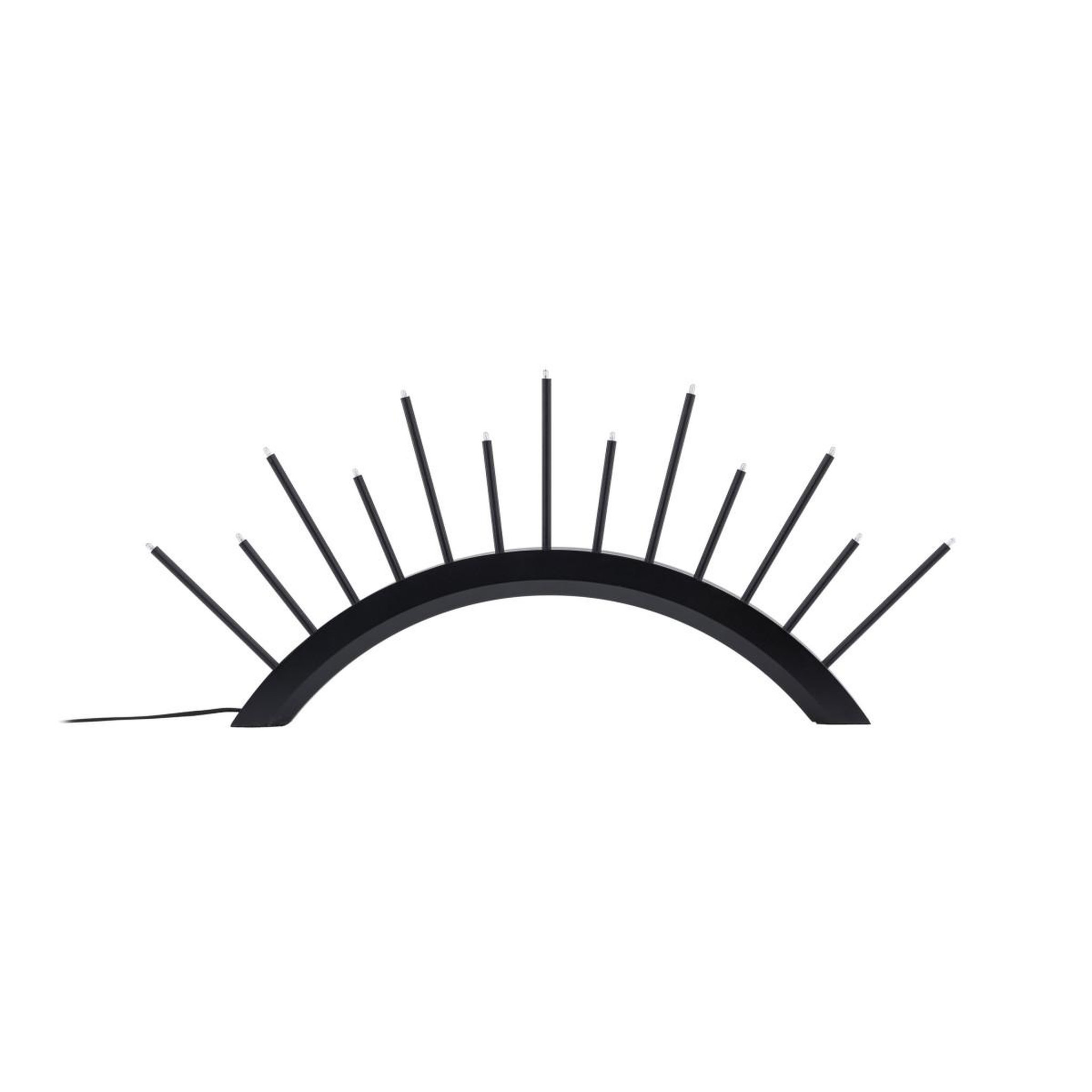 Voir la diapositive 4 : Paris Prix Lampe à poser bougeoir  kettilsas  55cm noir
