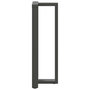 Voir la diapositive 5 : VIDAXL Pieds de table de bar forme de T 2 pcs anthracite acier