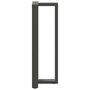 Voir la diapositive 5 : VIDAXL Pieds de table de bar forme de T 2 pcs anthracite acier