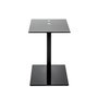 Voir la diapositive 2 : Paris Prix Table d'Appoint Design  Epox  50cm Noir