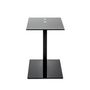 Voir la diapositive 2 : Paris Prix Table d'Appoint Design  Epox  50cm Noir