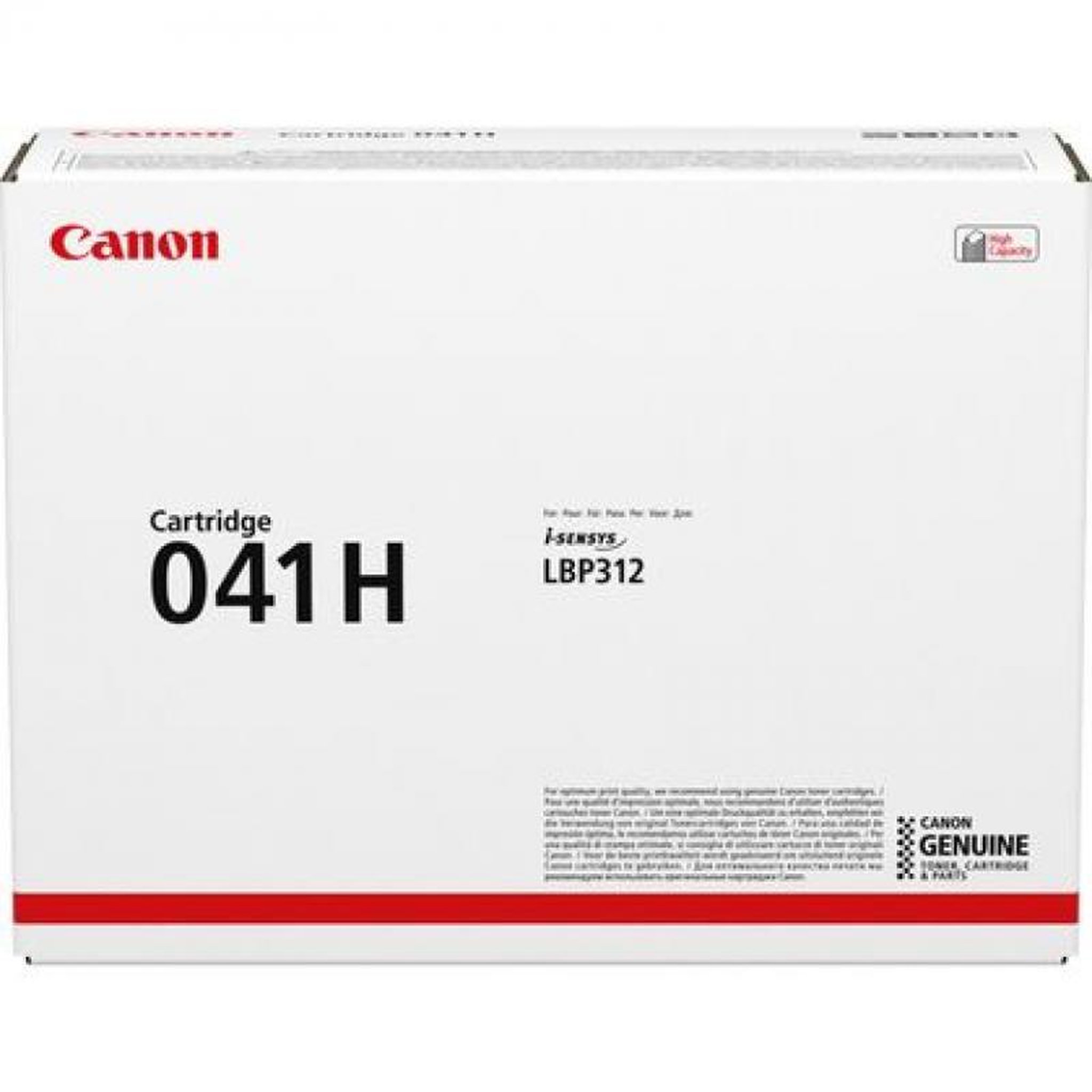 Voir la diapositive 2 : Canon Canon Cartridge CONTRACT CRG 041H Black Schwarz (0453C004)