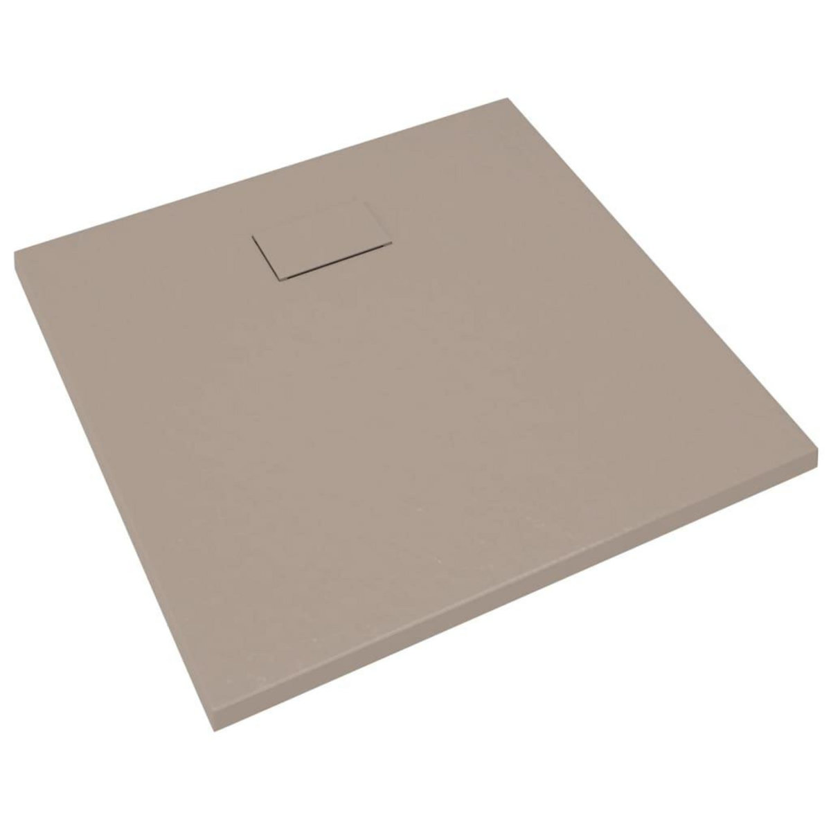 VIDAXL Receveur de douche SMC Marron 90x80 cm