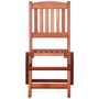 Voir la diapositive 3 : VIDAXL Chaises a manger pour enfants lot de 2 Bois d'eucalyptus