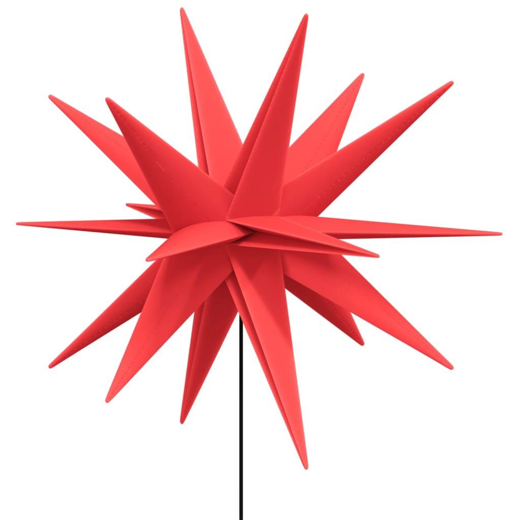 Voir la diapositive 5 : VIDAXL Lumiere de Noël avec piquet LED pliable rouge 57 cm