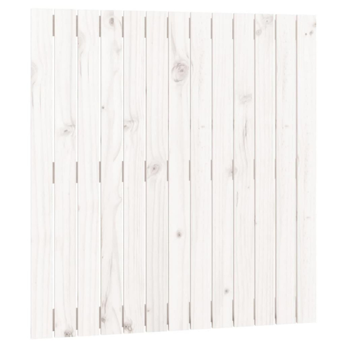 VIDAXL Tete de lit murale Blanc 82,5x3x90 cm Bois massif de pin