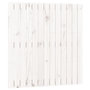 Voir la diapositive 2 : VIDAXL Tete de lit murale Blanc 82,5x3x90 cm Bois massif de pin