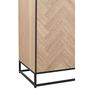 Voir la diapositive 6 : Paris Prix Buffet 4 Portes  Miraza  180cm Naturel & Noir