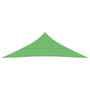 Voir la diapositive 3 : VIDAXL Voile d'ombrage 160 g/m^2 Vert clair 3x3x4,2 m PEHD