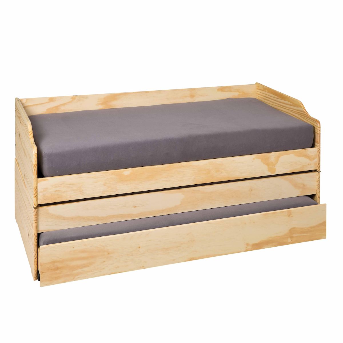 INTERLINK Lit gigogne LOTAR 90x200 nature