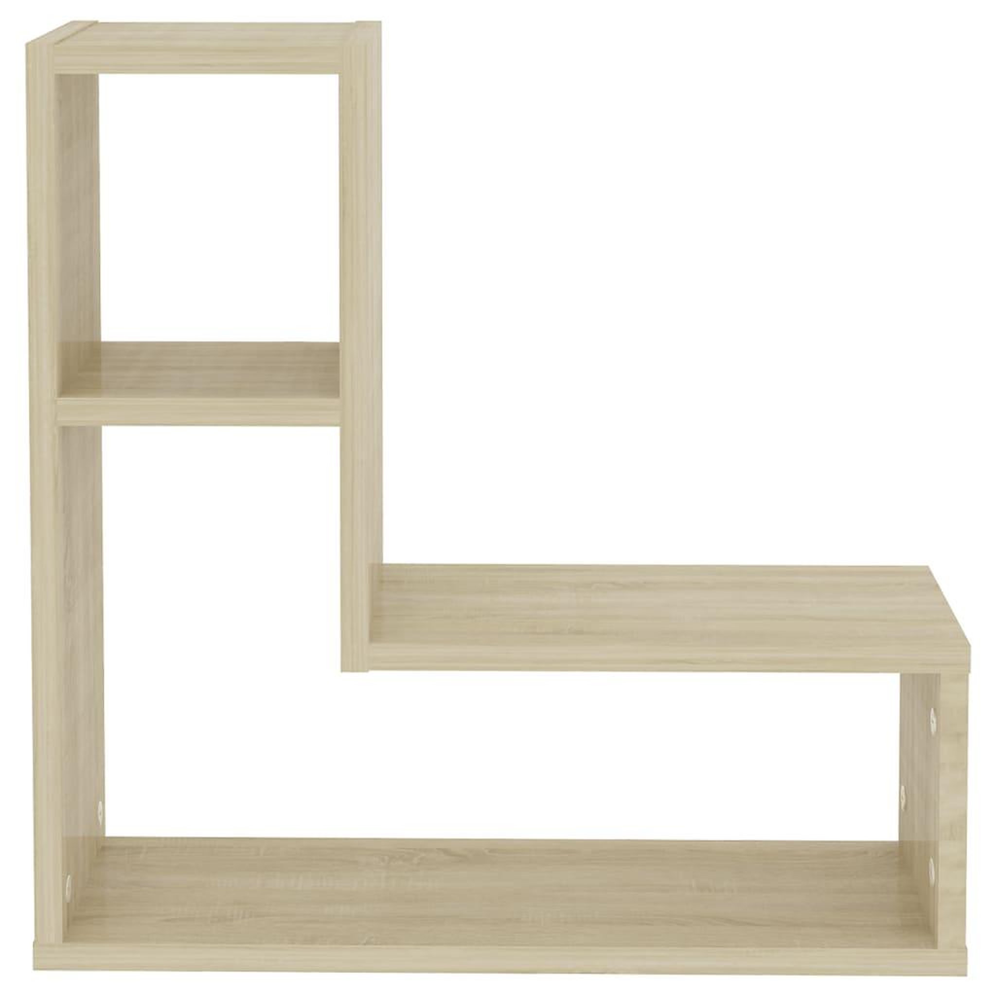 Voir la diapositive 5 : VIDAXL Etageres murales 2pcs chene sonoma 50x15x50cm bois d'ingenierie