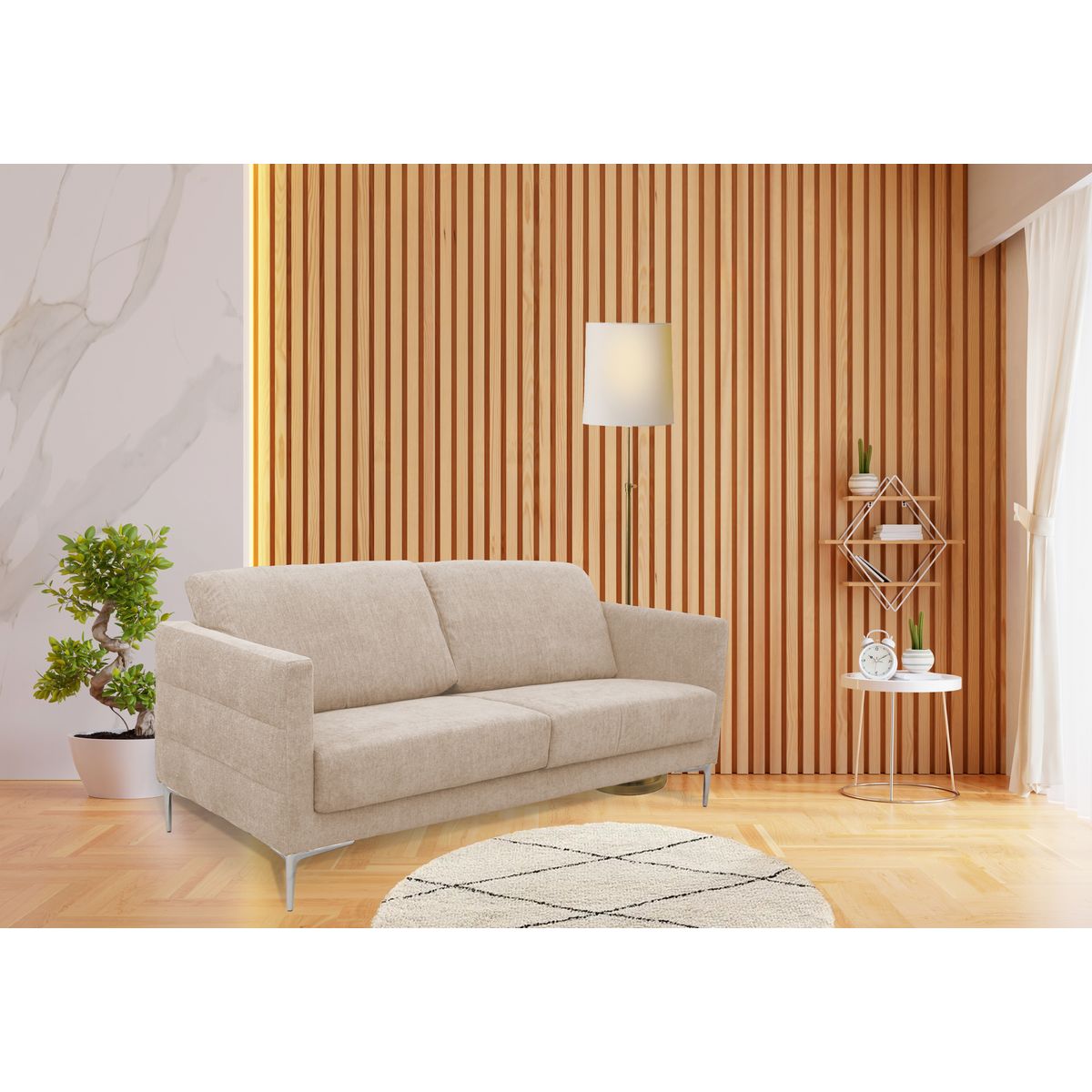 Canapé Fixe 2 places ELSIE