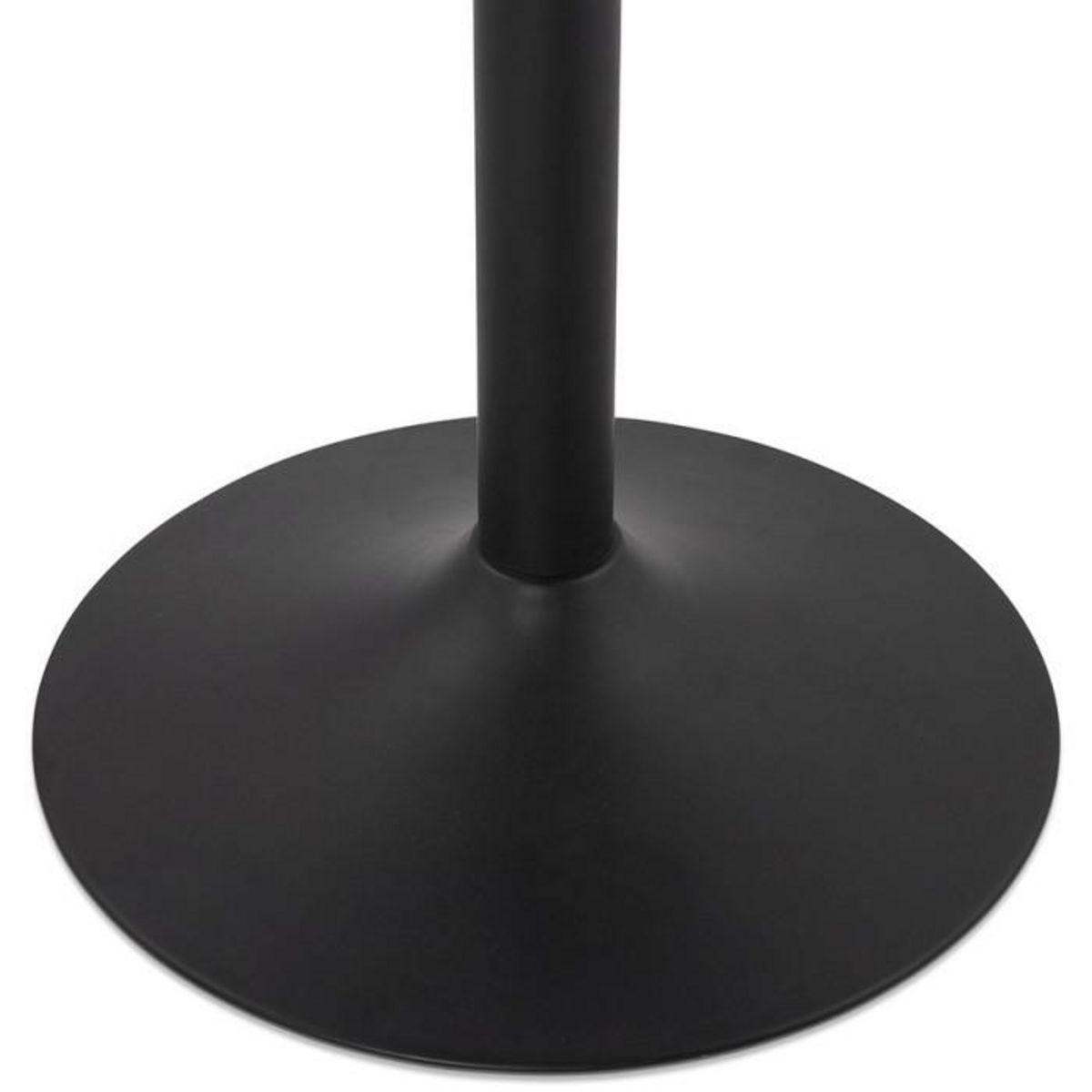 Paris Prix Table de Bar  Matera  90cm Noir