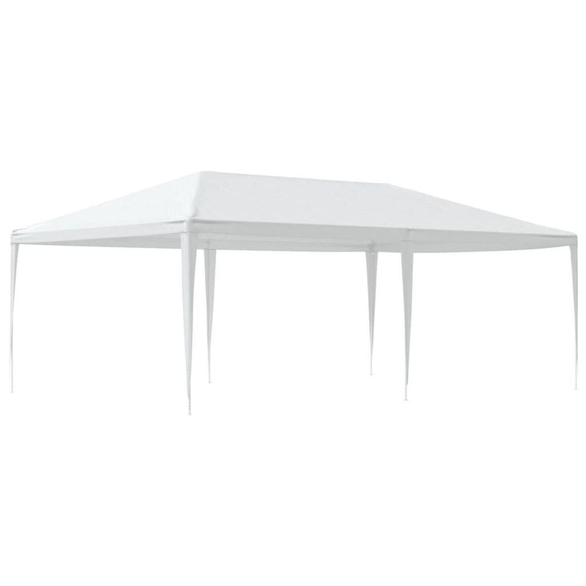 VIDAXL Tente de reception 4x6 m Blanc