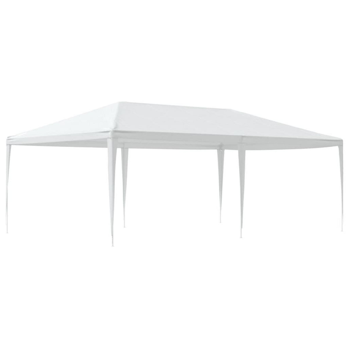 VIDAXL Tente de reception 4x6 m Blanc