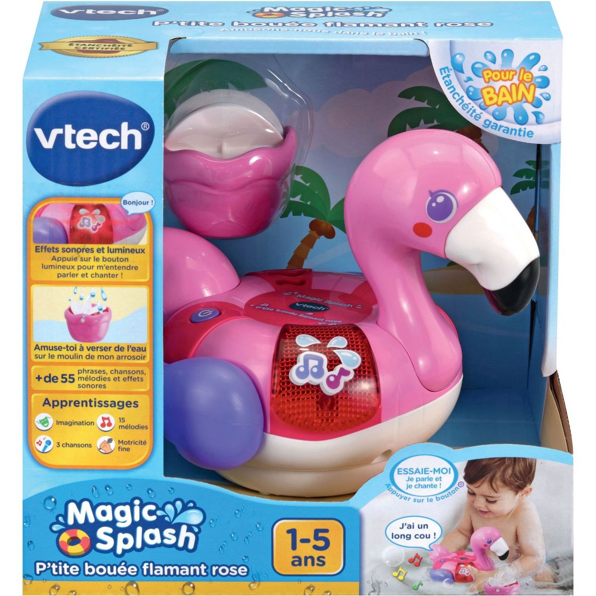 VTECH BABY Magic'Splash - P'tites Bouées Animaux