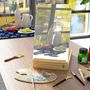 Voir la diapositive 2 : VINSETTO Mallette chevalet professionnel de table inclinaison réglable 5 compartiments de rangement bois de hêtre