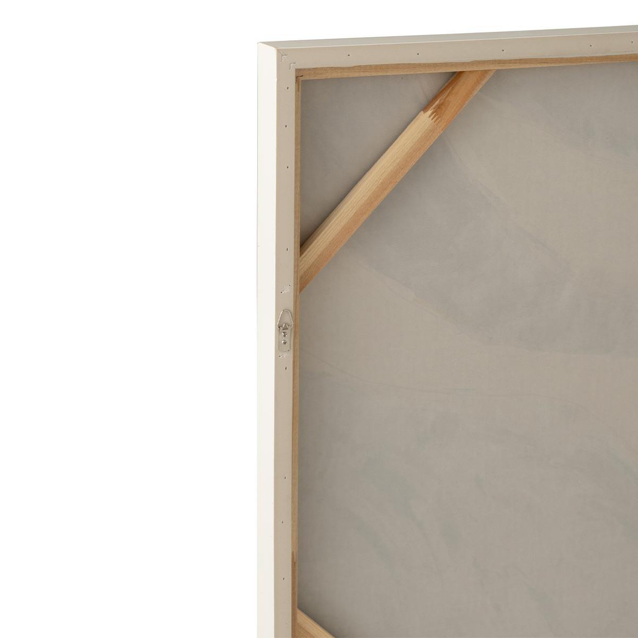 Voir la diapositive 3 : J-LINE Tableau déco  miel  80x120cm doré