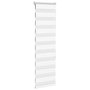 Voir la diapositive 3 : VIDAXL Store zebre blanc 40x150 cm largeur du tissu 35,9 cm polyester