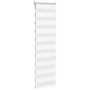 Voir la diapositive 3 : VIDAXL Store zebre blanc 40x150 cm largeur du tissu 35,9 cm polyester