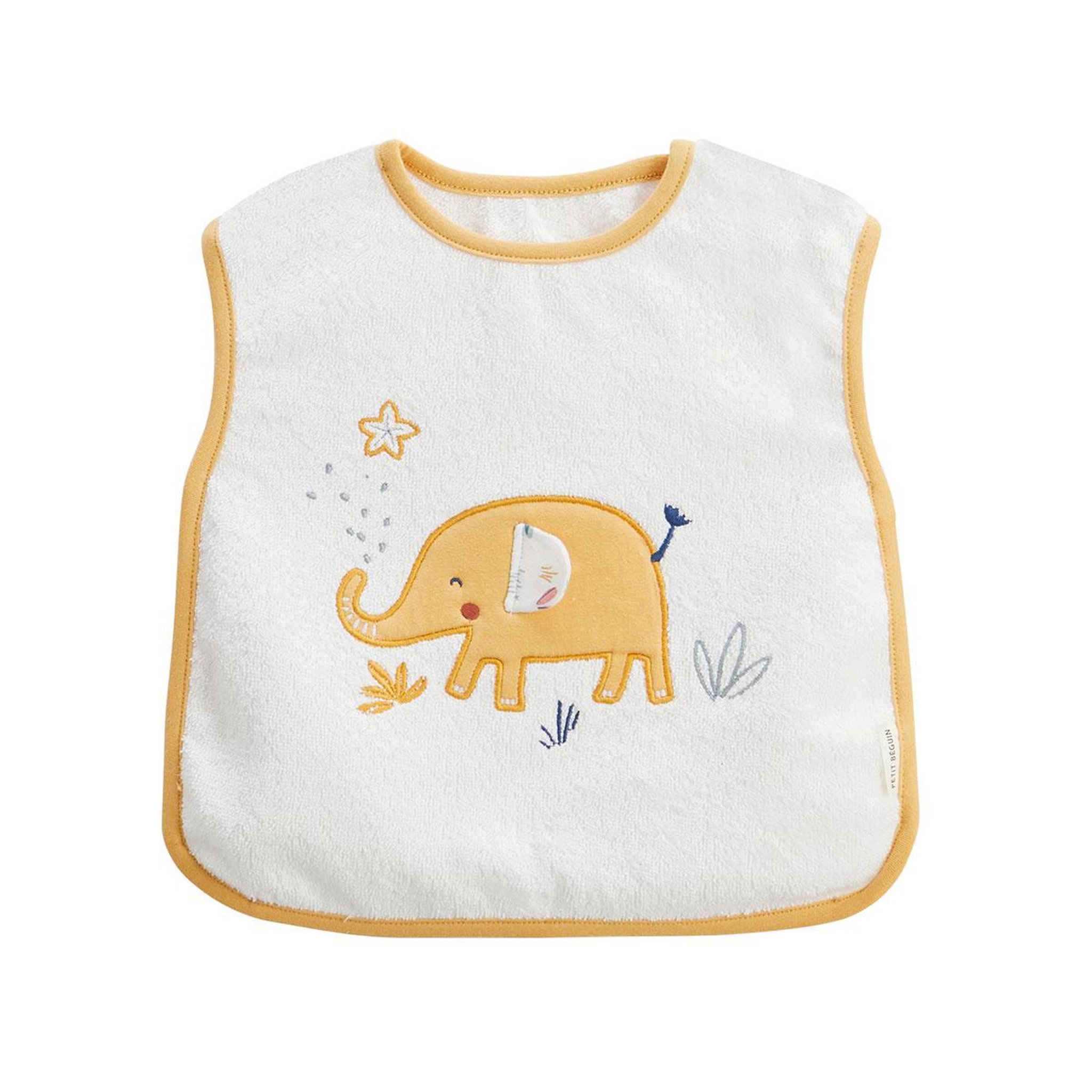 Voir la diapositive 3 : Petit Béguin Lot de 2 bavoirs bébé Hawaiki