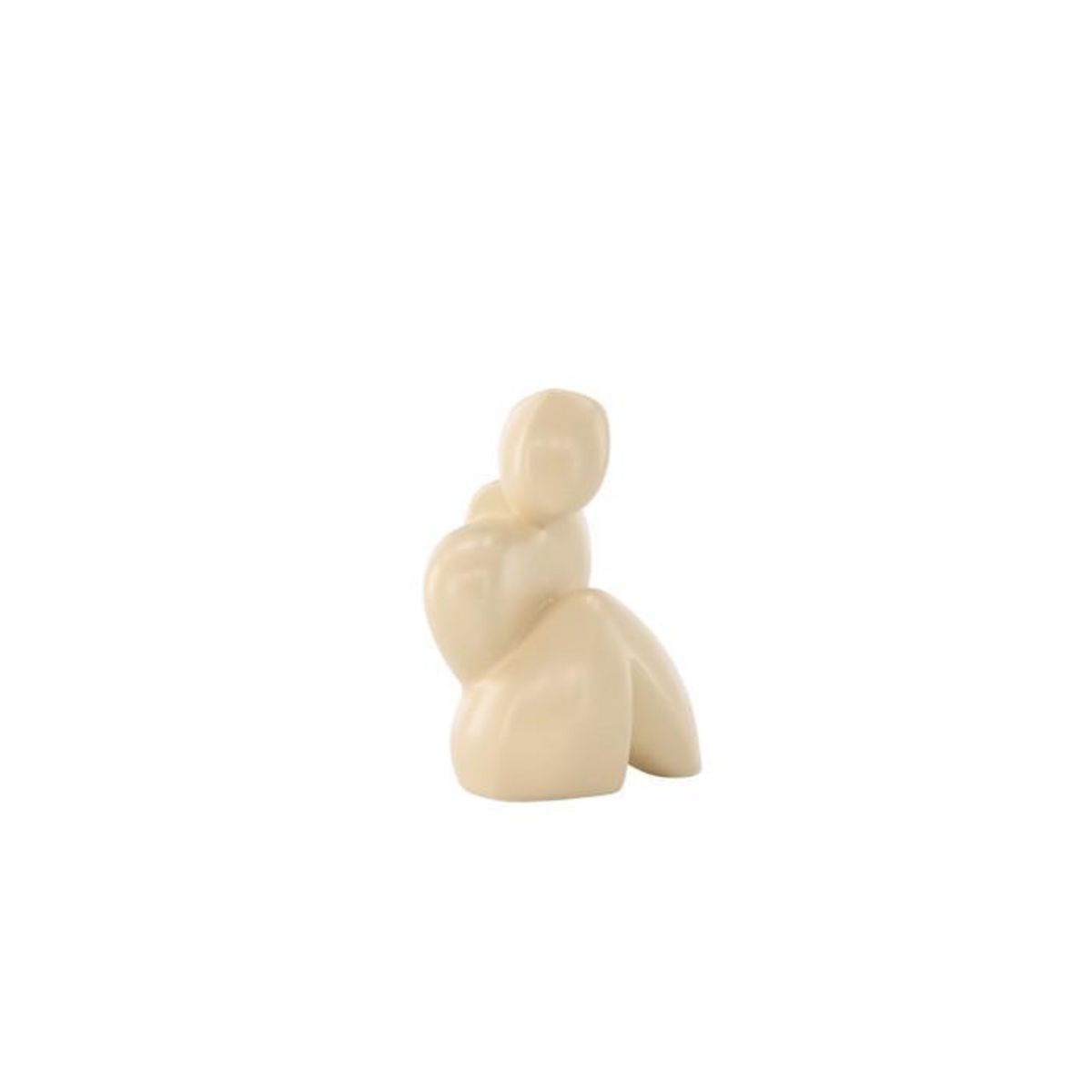 Paris Prix Statuette Sculpture en Céramique  Floda  14cm Jaune