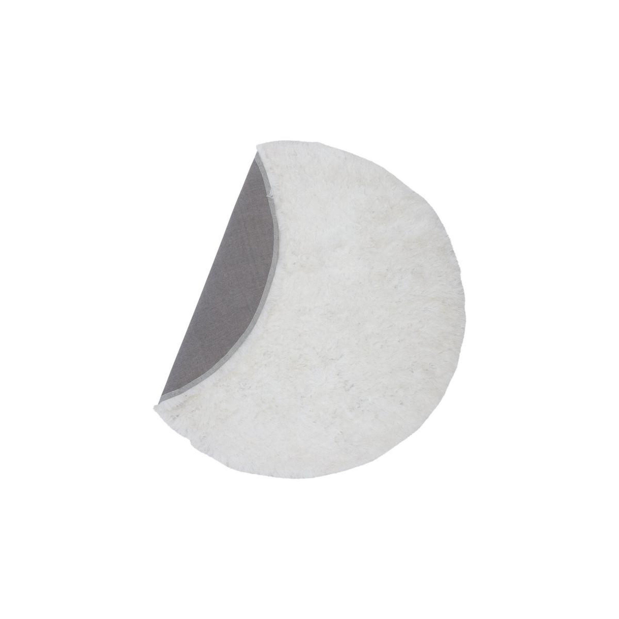 Voir la diapositive 3 : Paris Prix Tapis rond design  grace  200cm blanc