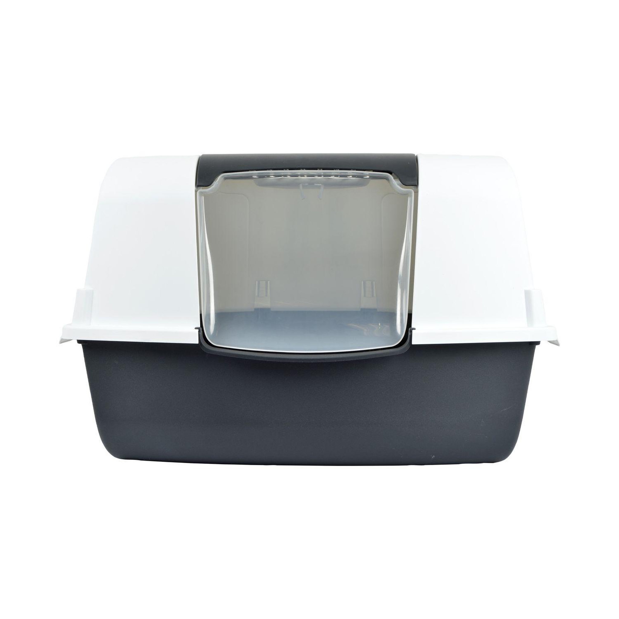 Voir la diapositive 2 : LOVE STORY Maison de toilette litière d'angle pour chat jasper