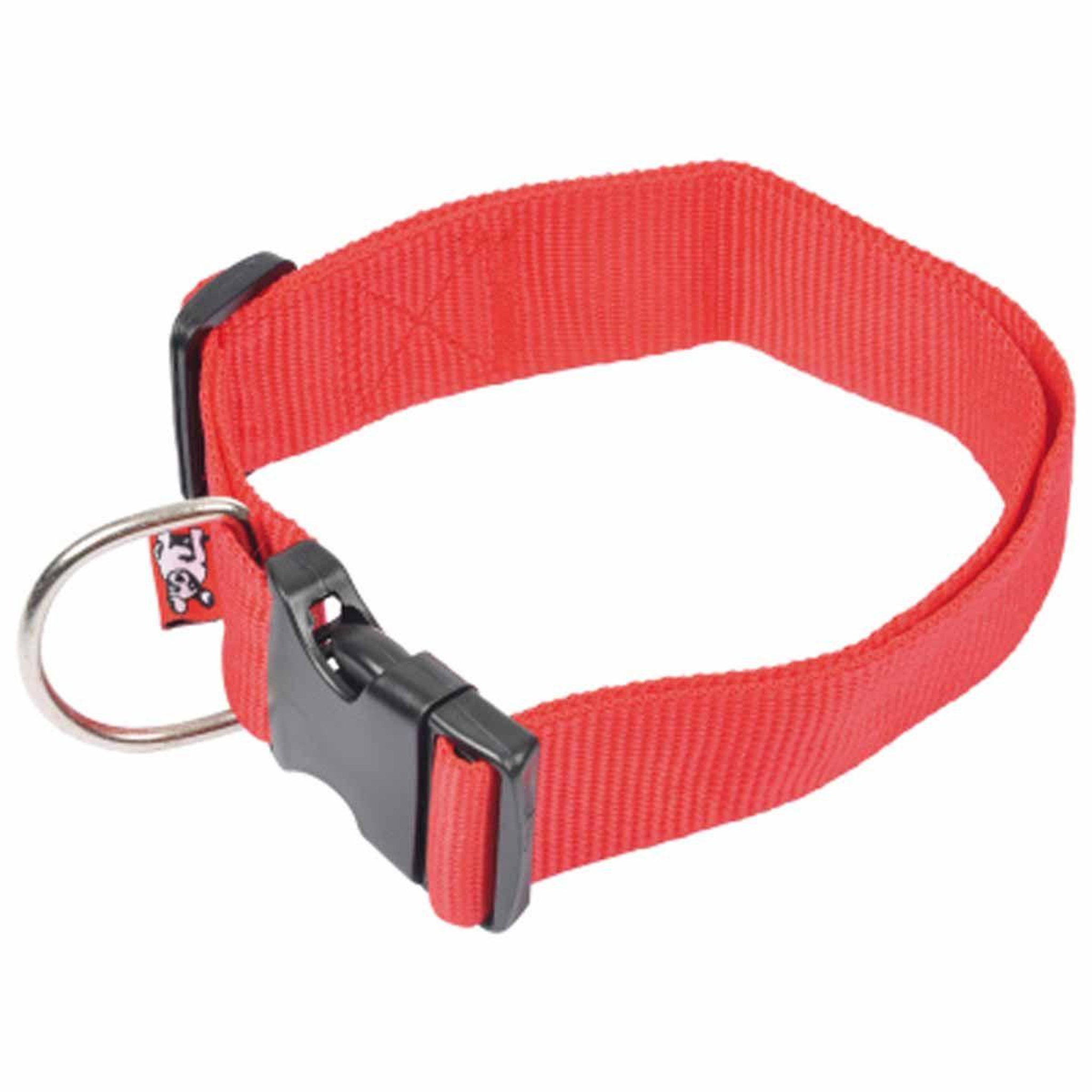 LOVE STORY Collier réglable chien  essentiel  50-70cm rouge